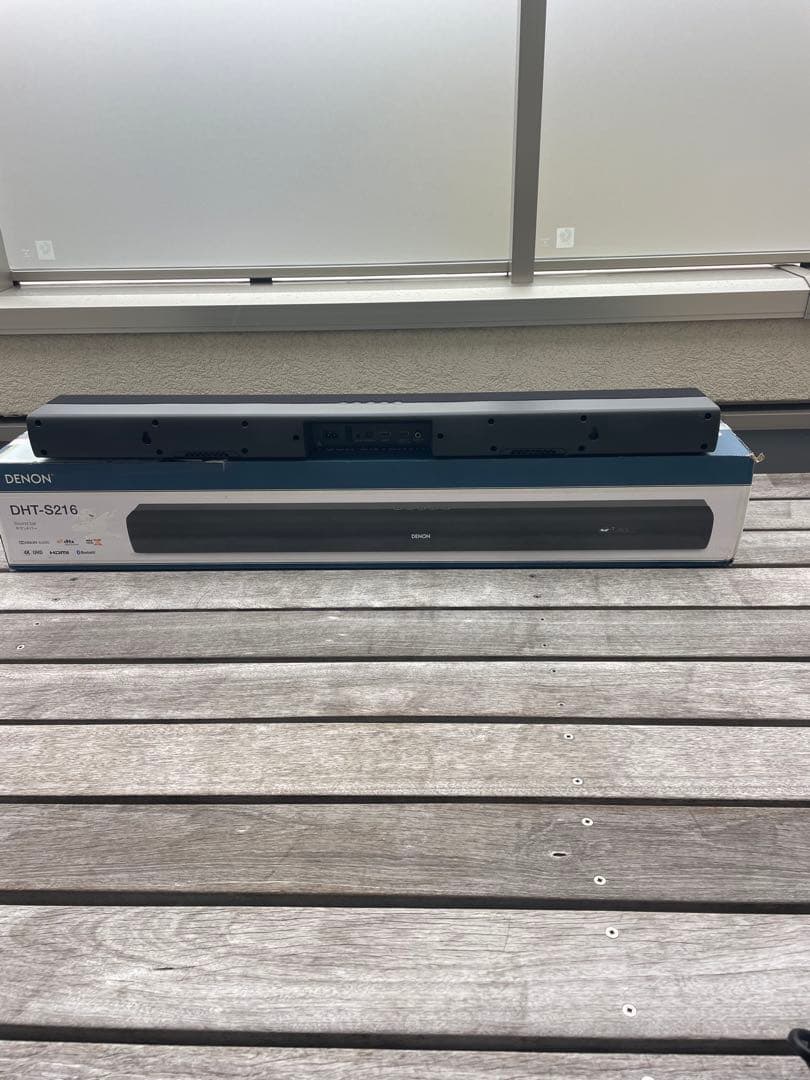 超美品DENON DHT-S216 サウンドバー ブラック