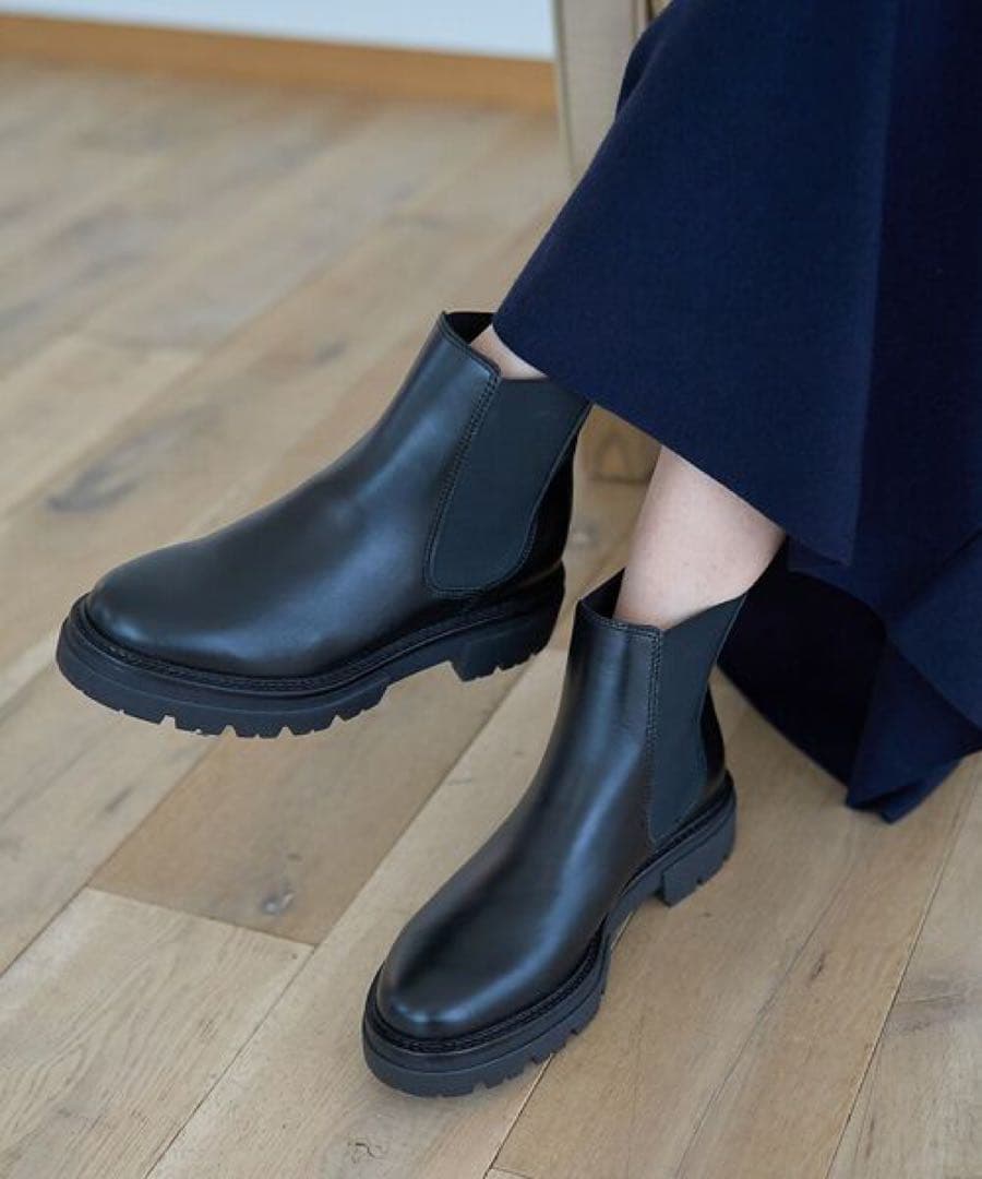 ENESS／エネス　サイドゴアブーツ　35