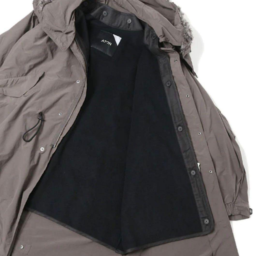 ATON モッズコートAIR VENTILE FISHTAIL COAT