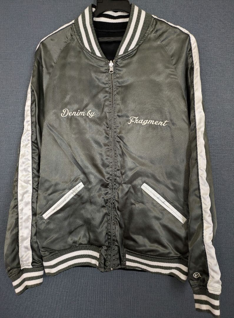 DENIM BY VANQUISH&FRAGMENT リバーシブルスカジャン M