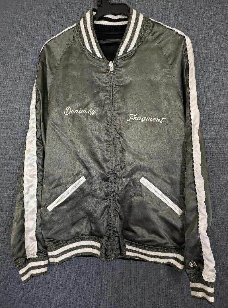 DENIM BY VANQUISH&FRAGMENT リバーシブルスカジャン M