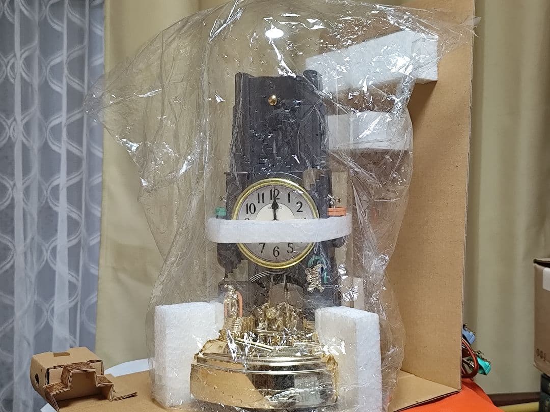 セイコー 夢ワールド からくり時計 メロディ 置き時計 動作確認済み 美品 レア