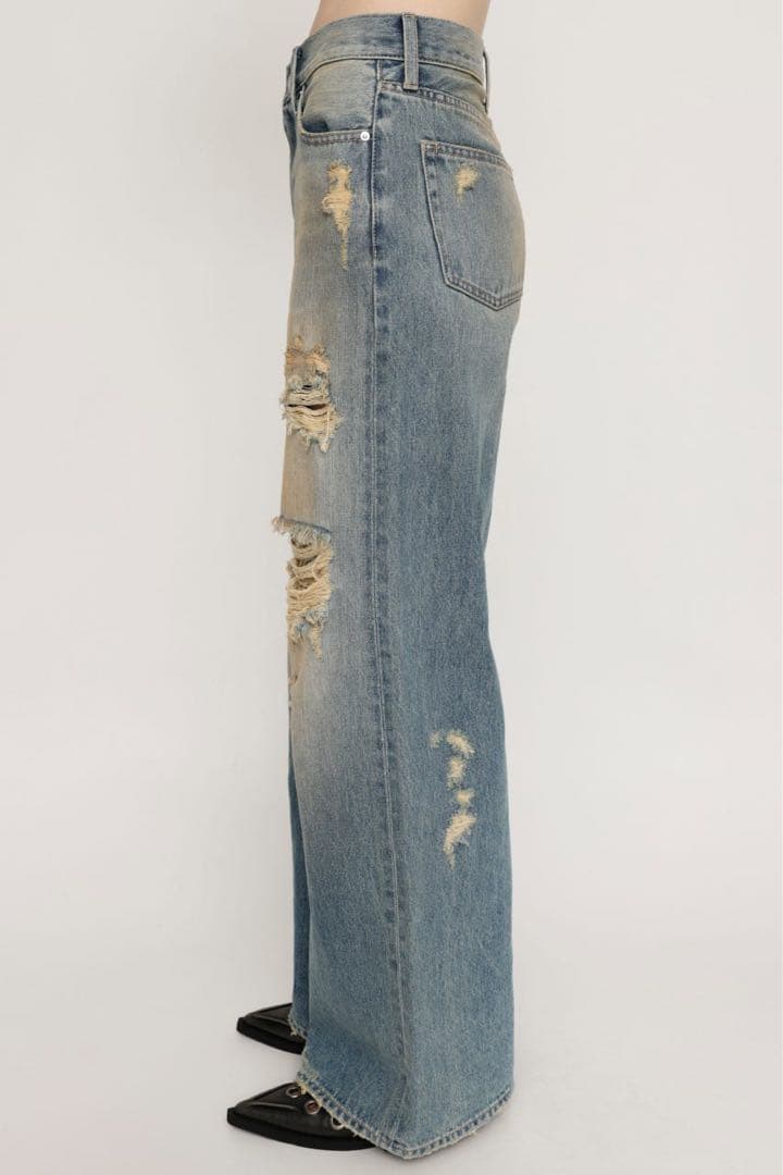 sly DAMAGE J／W FLARE PT-C スライ デニム