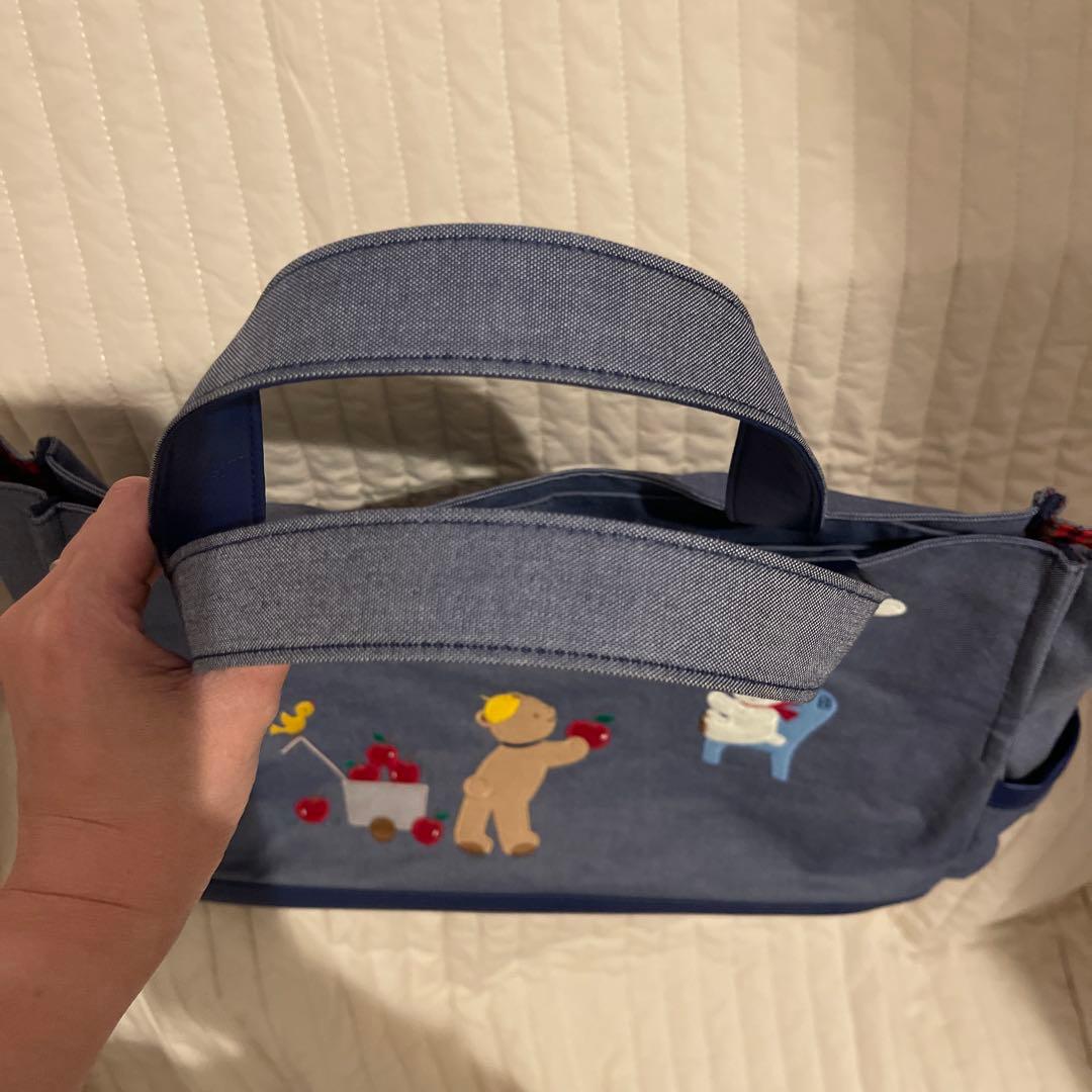 ファミリア　デニム刺繍マザーズバッグ　♡美品♡ 色々まとめて　最終値下げ