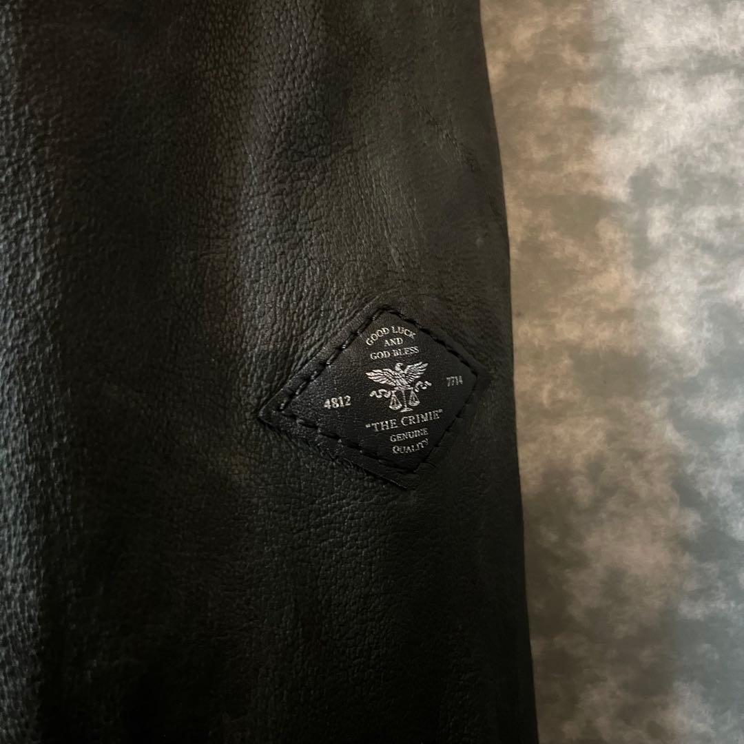 CRIMIE レザージャケット クライミー ルード ジップジャケット