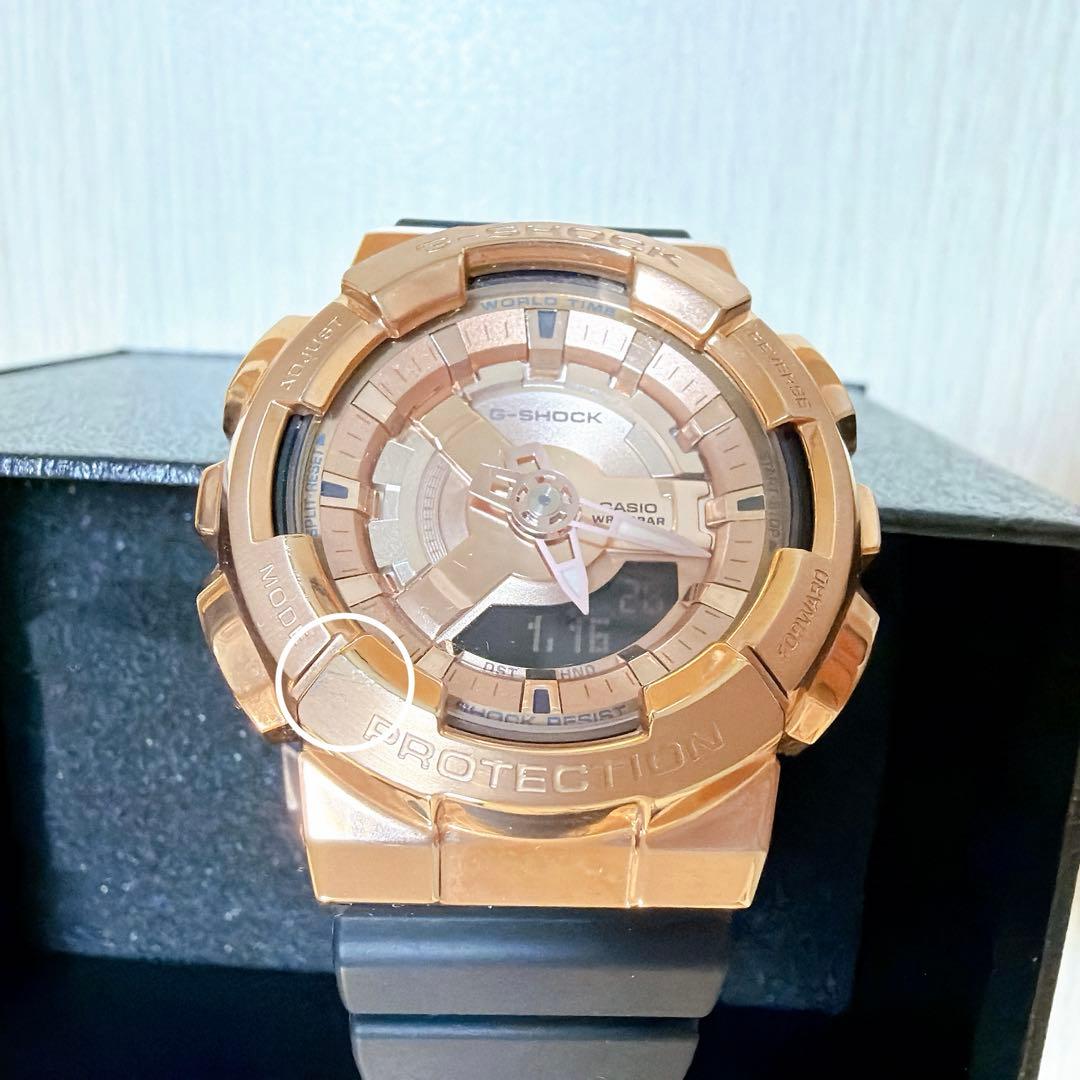 CASIO G-SHOCK GM-S110PG-1AJF ピンクゴールド