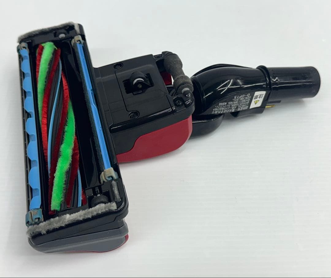 赤　日立　掃除機　美品　綺麗　 動作保証 D-DP15 パワーヘッド　回転ブラシ