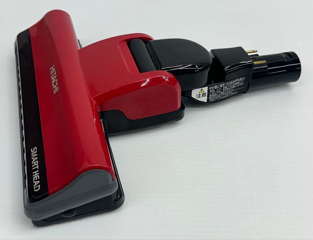 赤　日立　掃除機　美品　綺麗　 動作保証 D-DP15 パワーヘッド　回転ブラシ