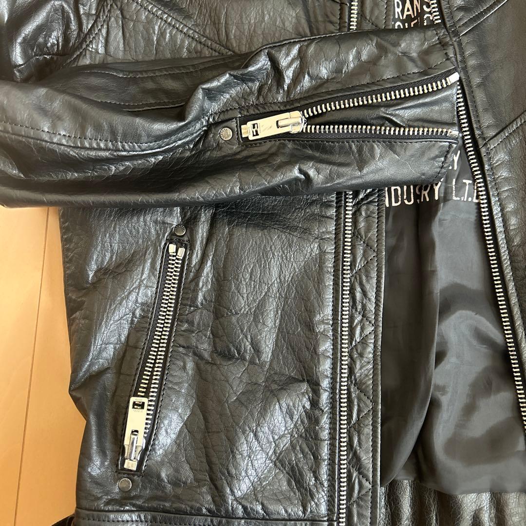 DIESEL フライングクーガー ブラックレザー