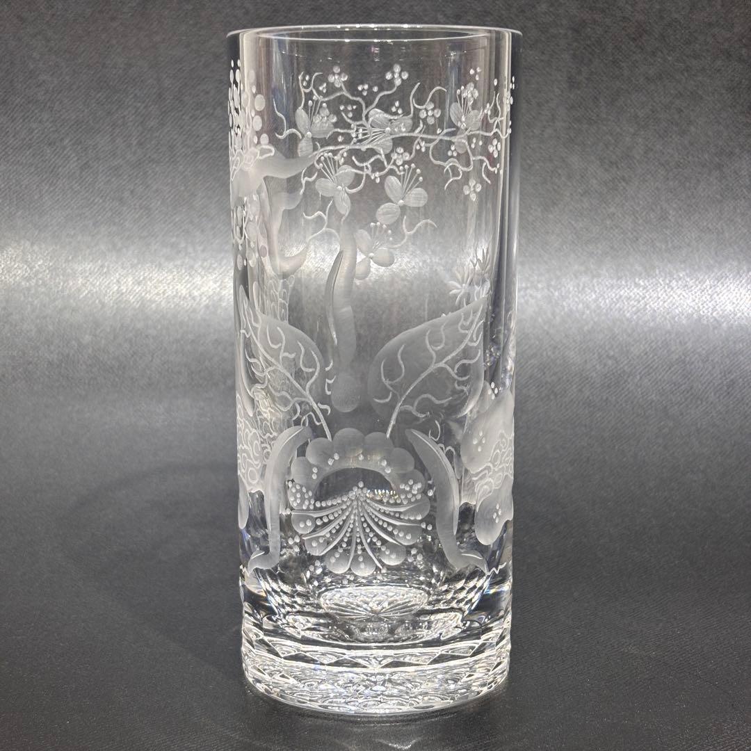 あひる★希少！新品・未使用品！マイセン クリスタル花瓶 クリスタルグラス