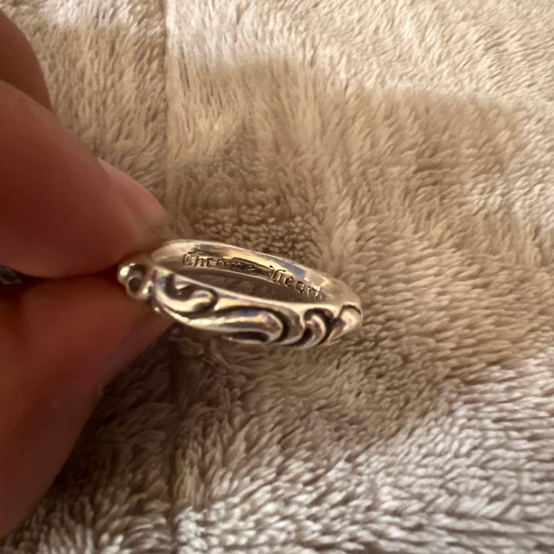 Chrome Hearts クロムハーツ スクロールバンドリング 22号 925