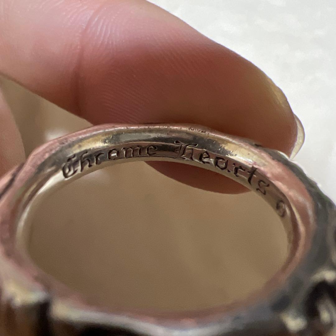 Chrome Hearts クロムハーツ スクロールバンドリング 22号 925