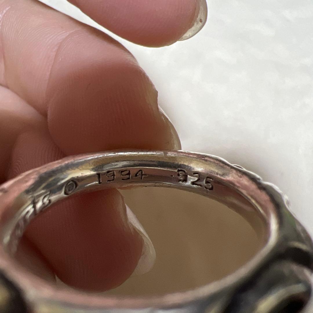 Chrome Hearts クロムハーツ スクロールバンドリング 22号 925