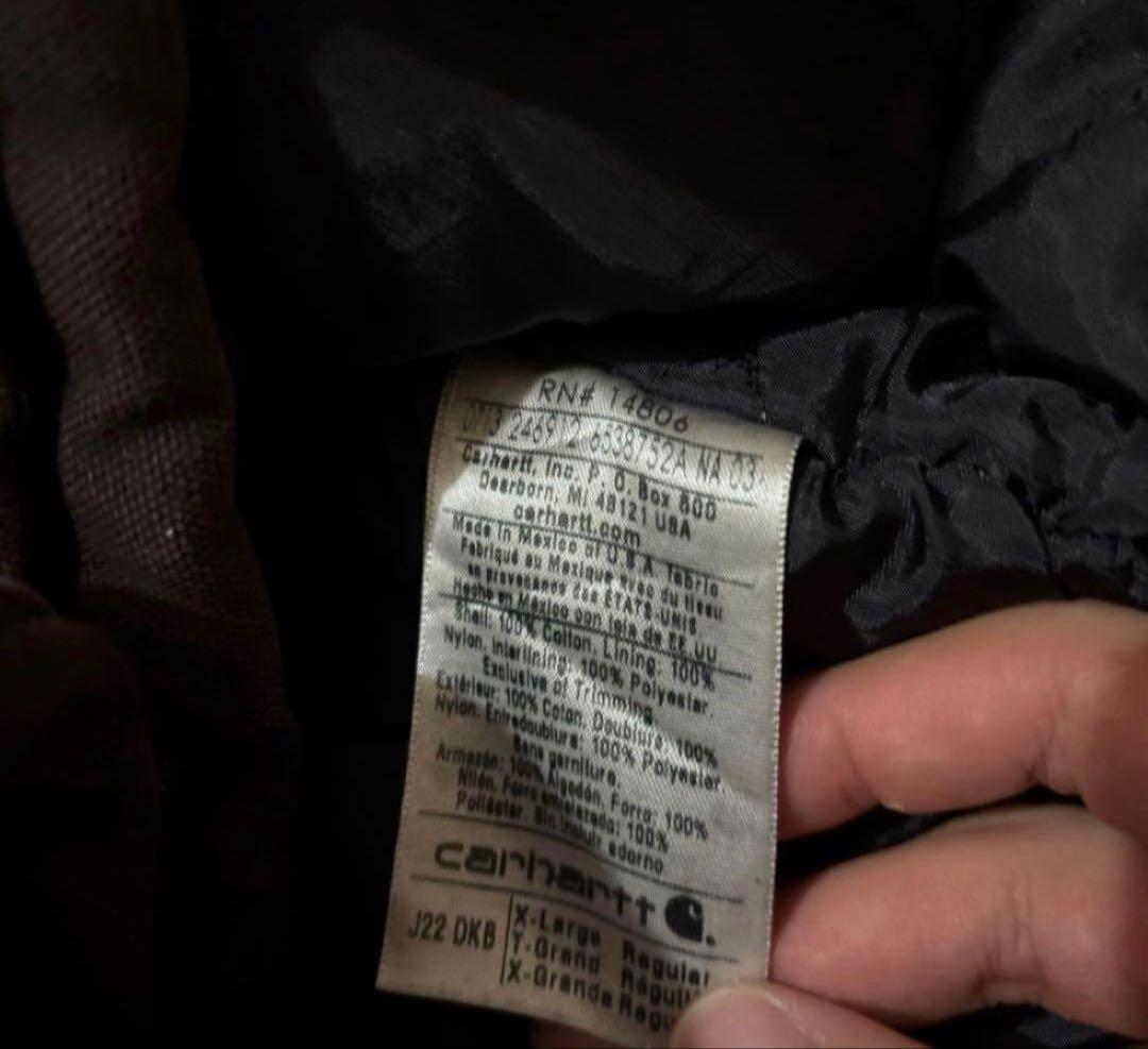 即購入可 Carhartt トラディショナルジャケット デトロイトジャケット