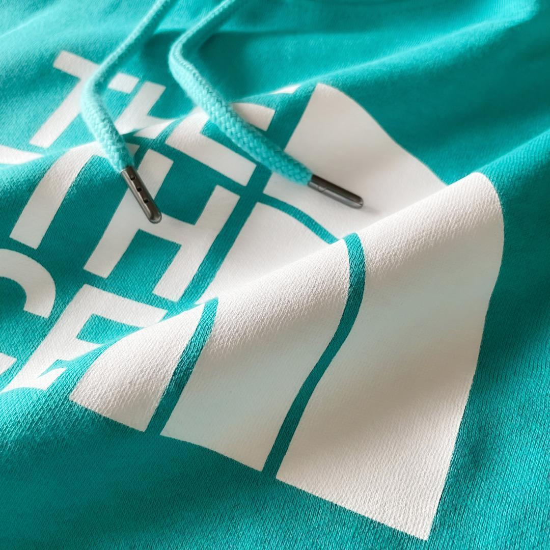 ノースフェイス パーカー メンズ 海外L 日本LL相当 ブルー 新品 apHD