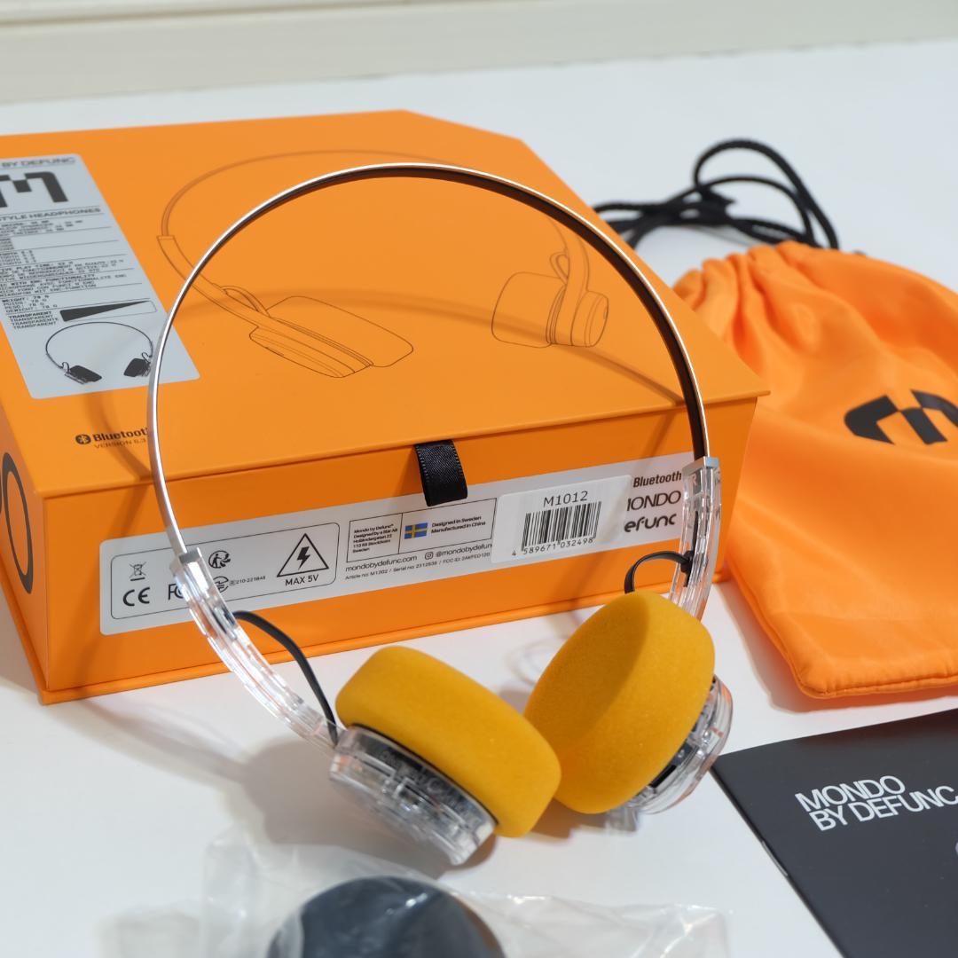 【GINさん】MONDOワイヤレスヘッドホン 色パターン切替可 M1012