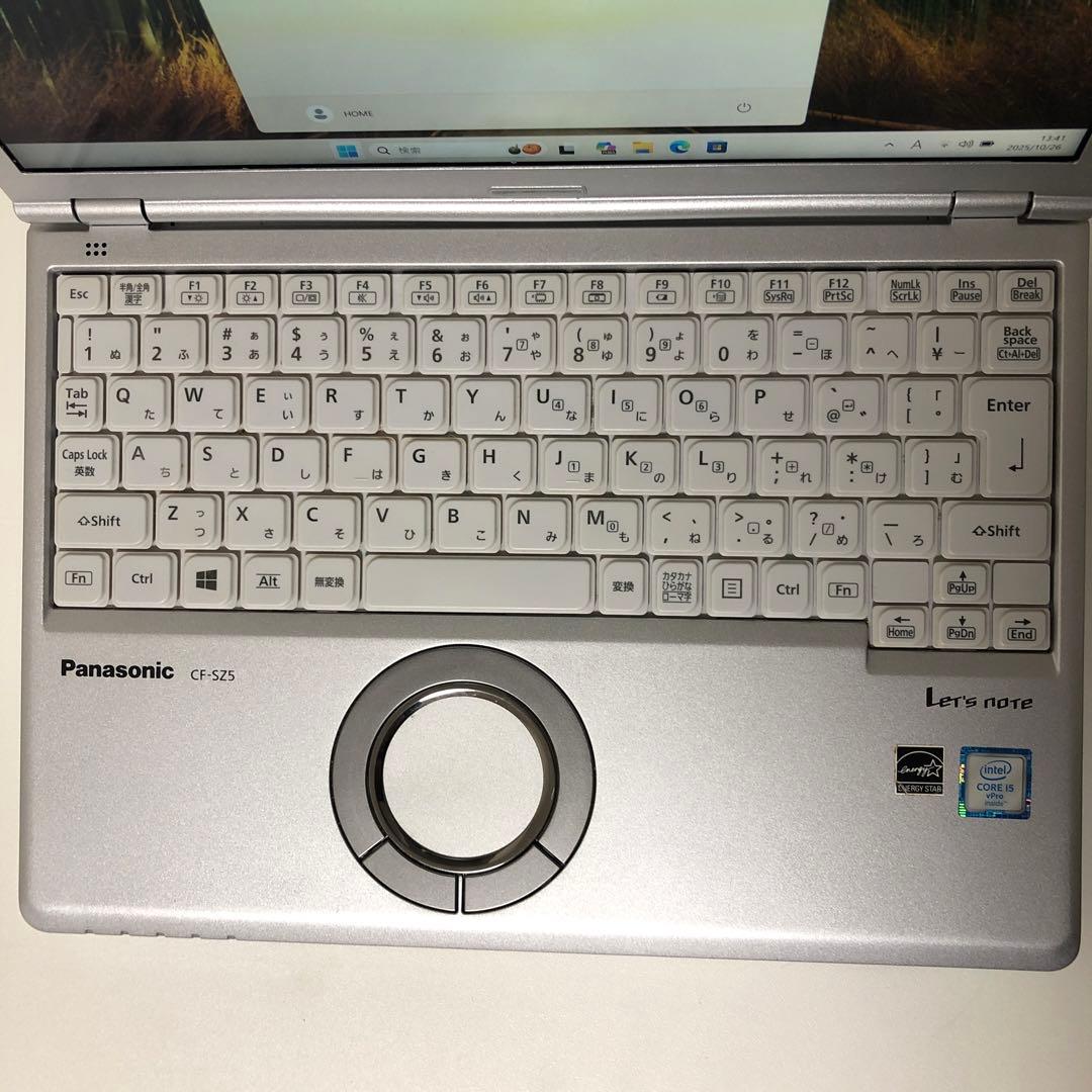 Let's note CF-SZ5 i5第6世代SSD バッテリー：12時間超②