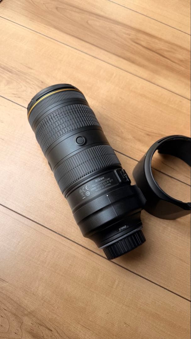 Nikon AF-S NIKKOR 70-200mm f/2.8E FL 箱付
