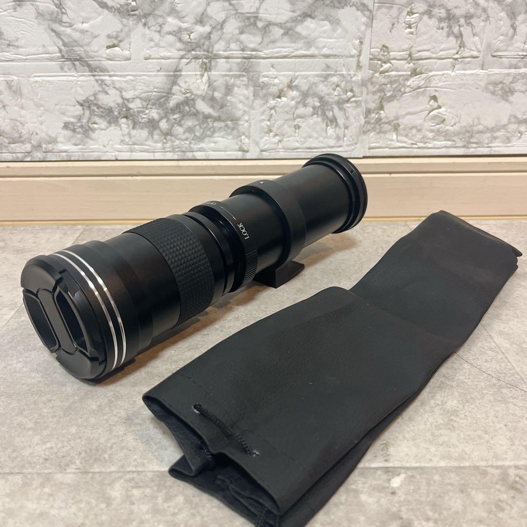 VARI 420-800mm 超望遠レンズ　カバー付き