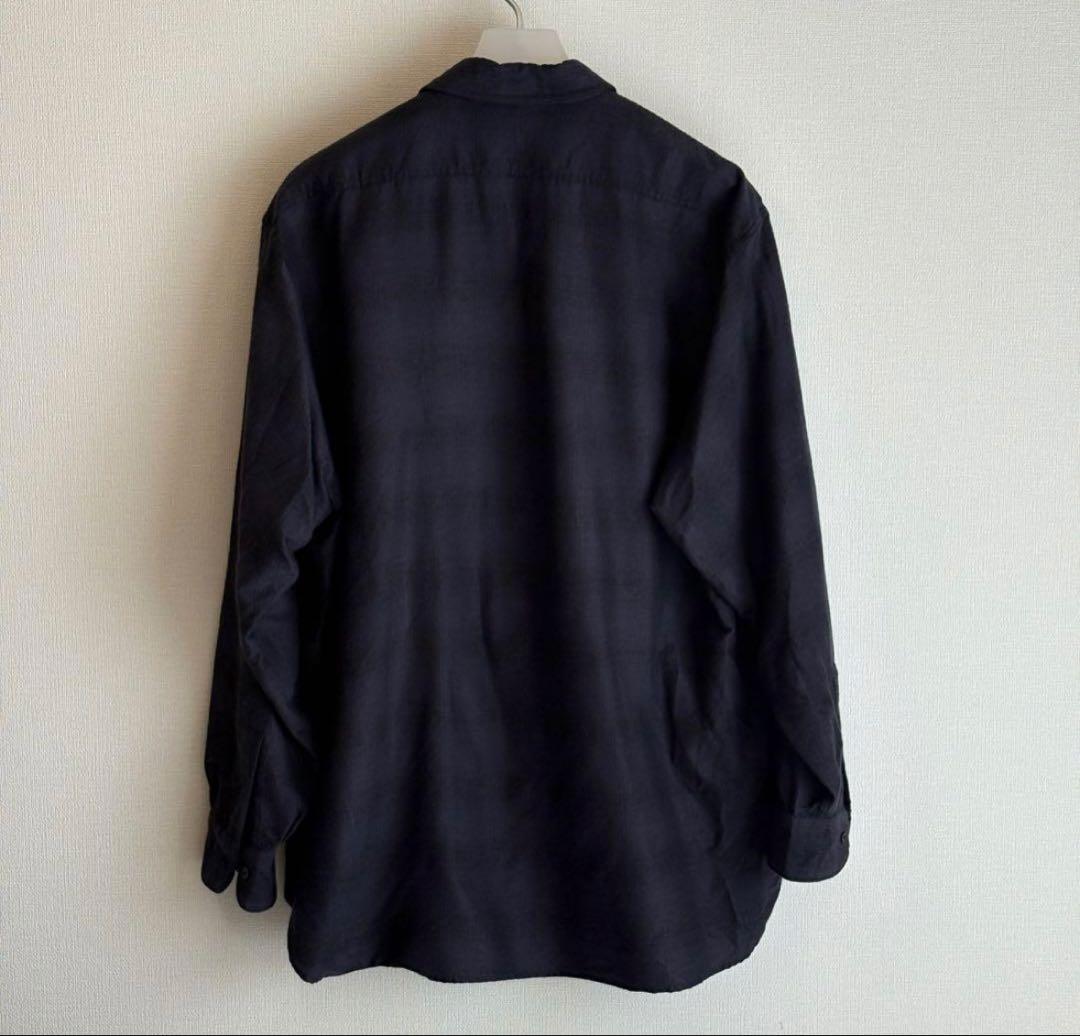 M*様 COMOLI ウールシルク ワークシャツ