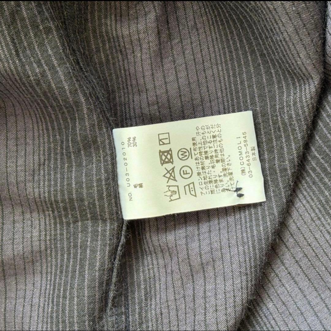 M*様 COMOLI ウールシルク ワークシャツ