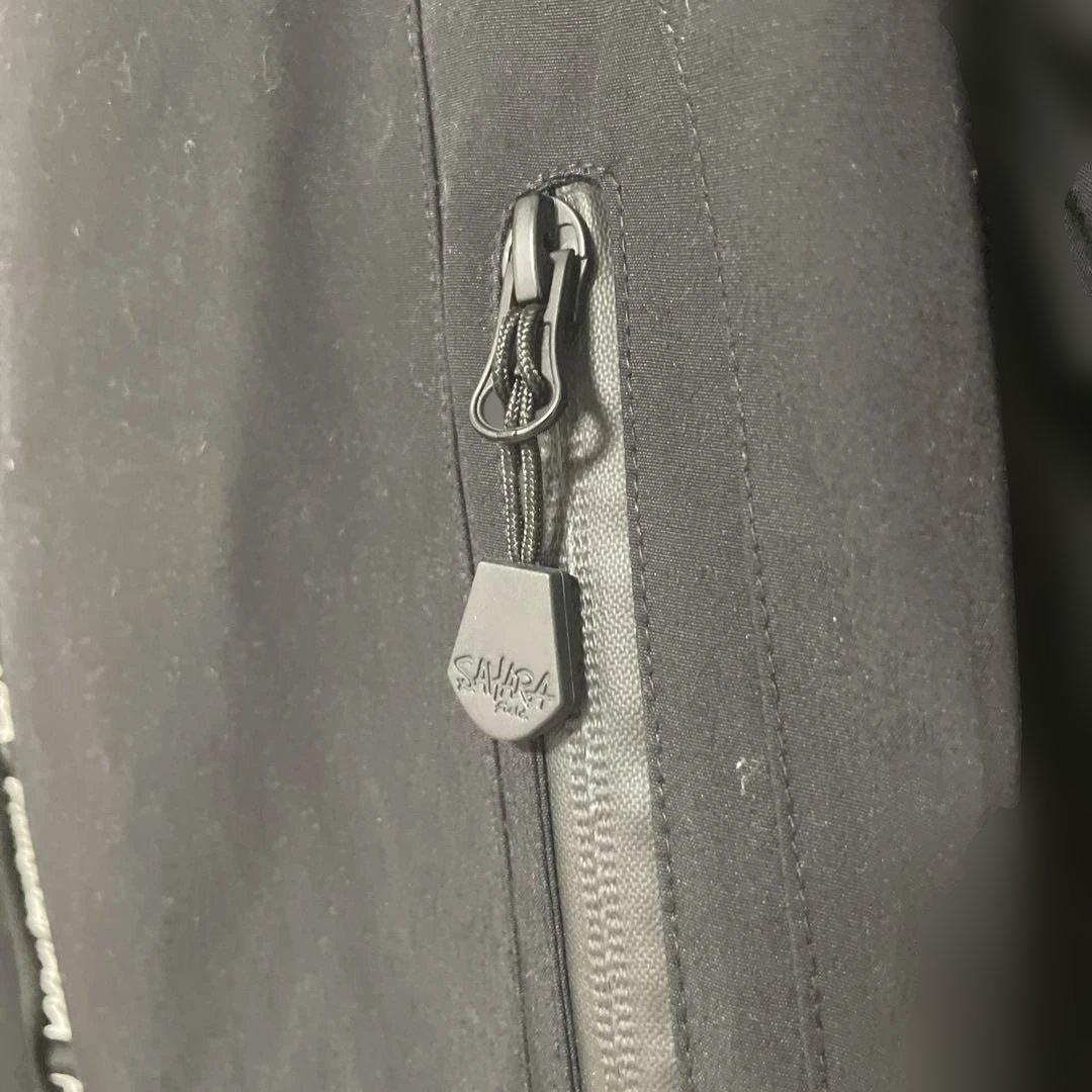 field SAHARA ブラック フード付き マウンテンパーカー L サンプル