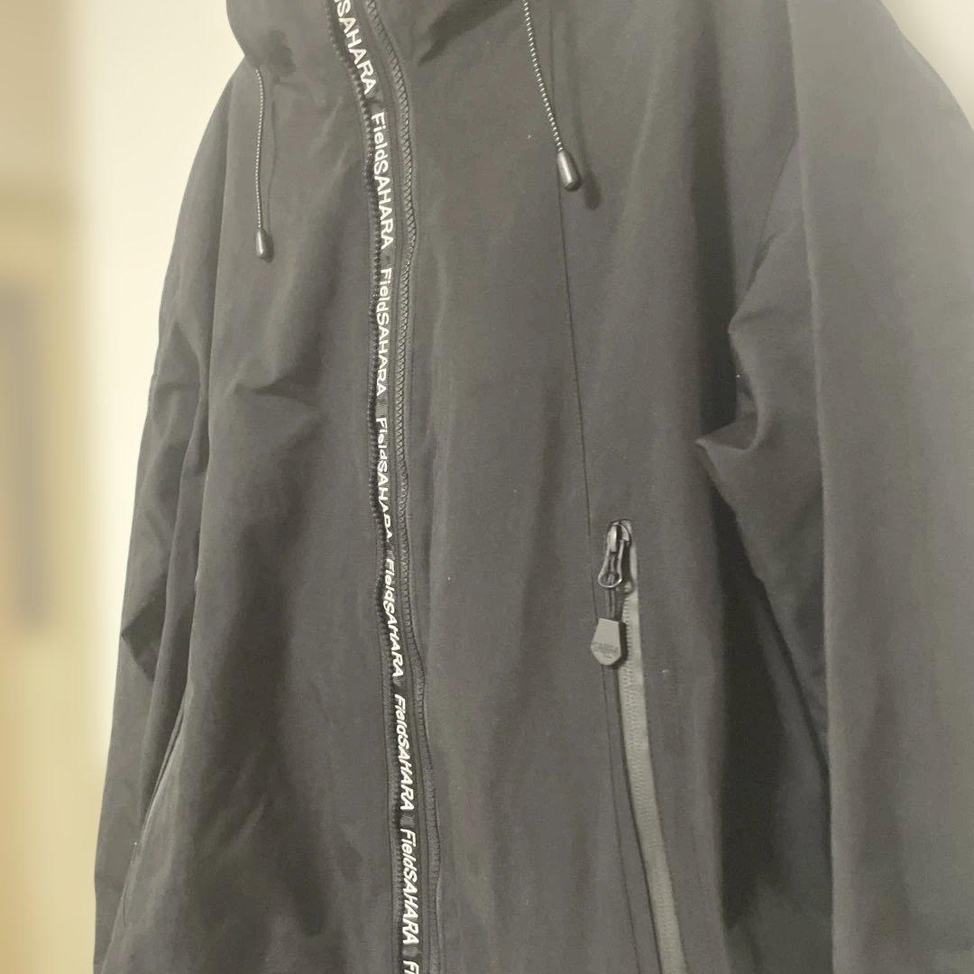 field SAHARA ブラック フード付き マウンテンパーカー L サンプル