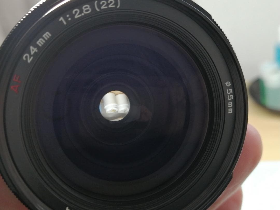 レンズ(単焦点) Minolta AF 24mm F2.8 #7744