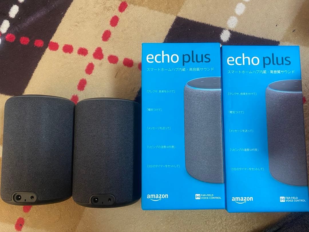 【2台セット】Amazon echo plus 2世代目 スマートスピーカー