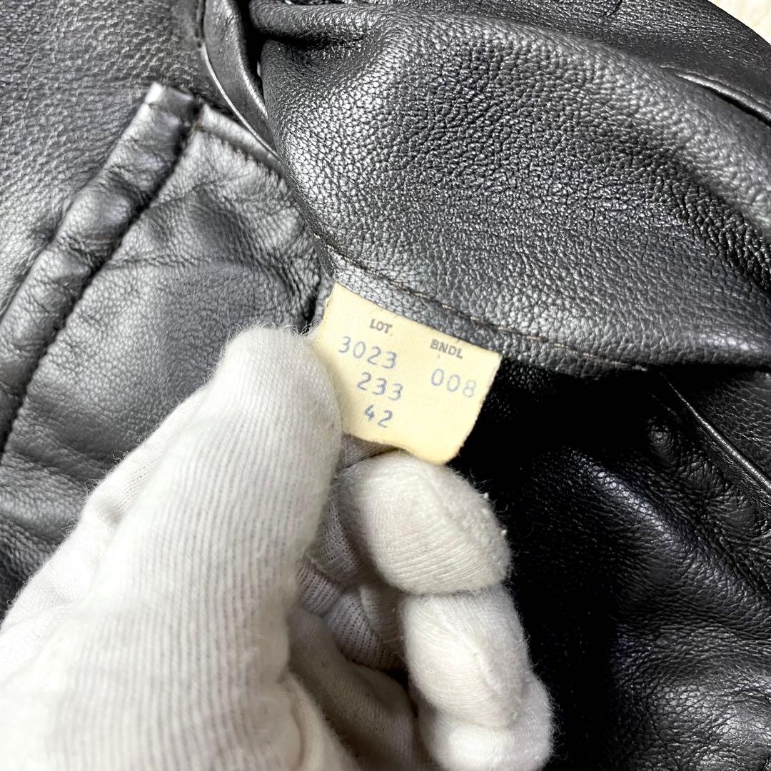 ✨2way/極美品/42インチ✨ショット A-2 G-1 レザージャケット