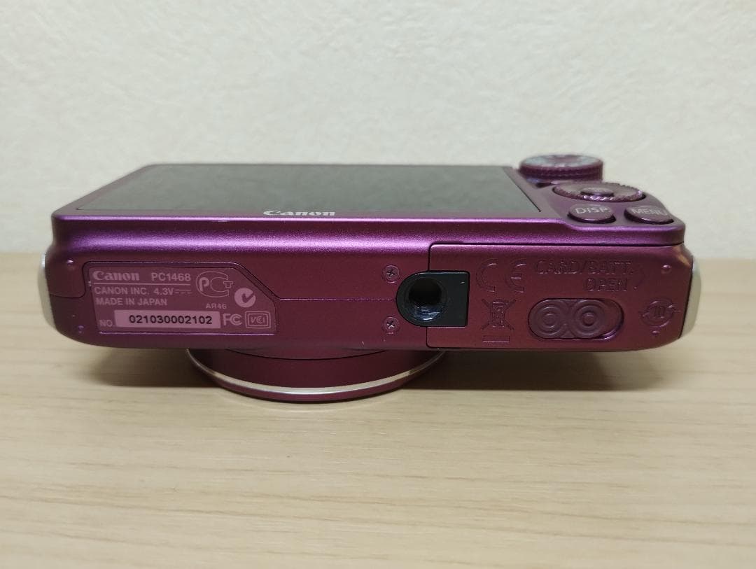 Canon PowerShot SX210 IS キャノン パープル デジカメ