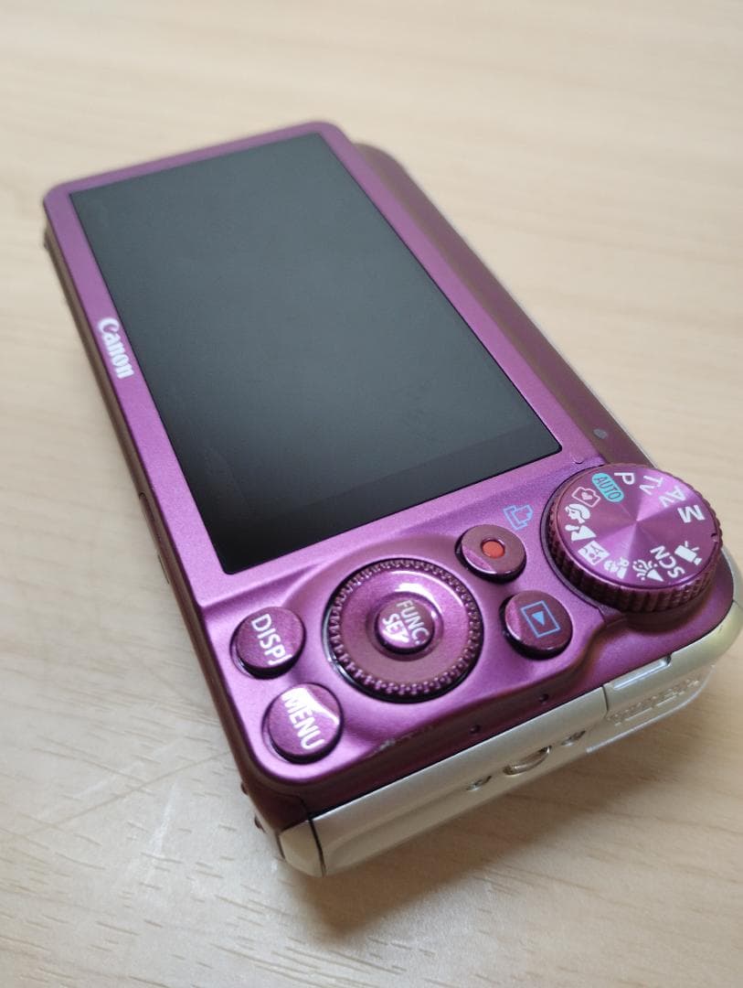 Canon PowerShot SX210 IS キャノン パープル デジカメ