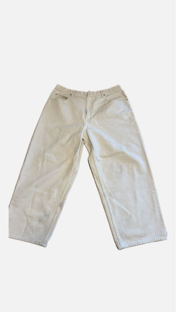 パンツ 90s AnchorBlue beyond baggy W40 greeny