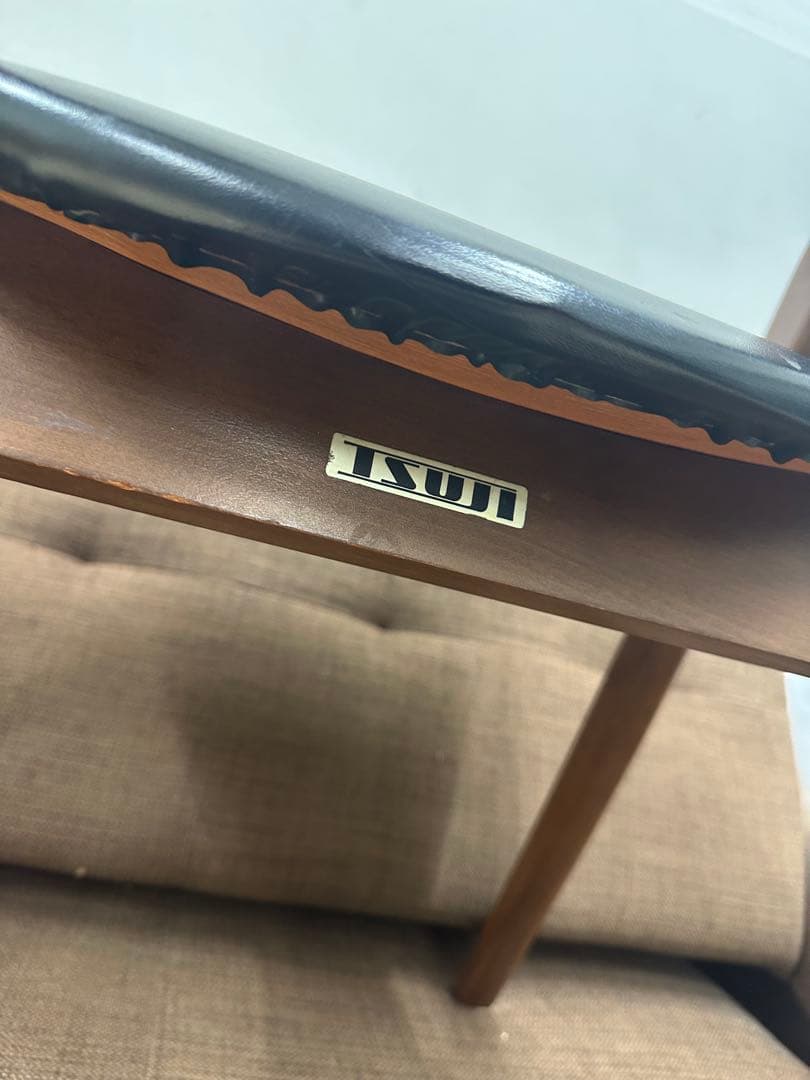 ① TSUJI レトロ　辻木工　ダイニングチェア②