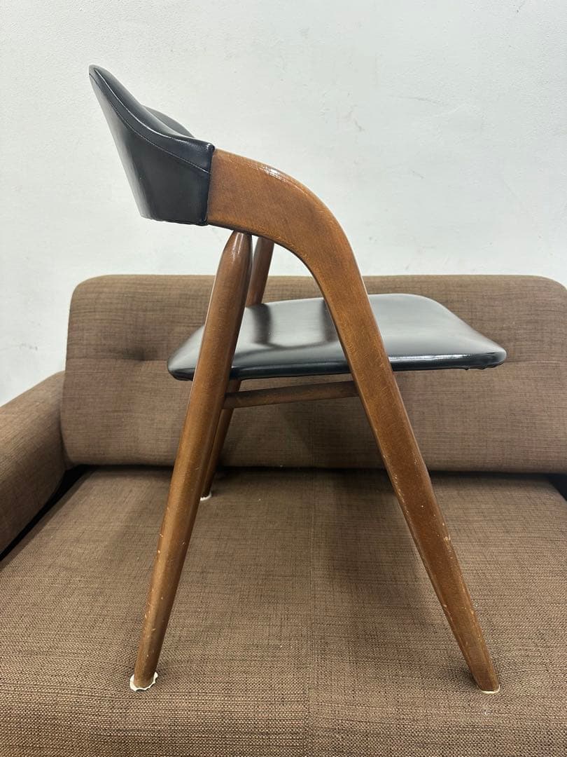 ① TSUJI レトロ　辻木工　ダイニングチェア②