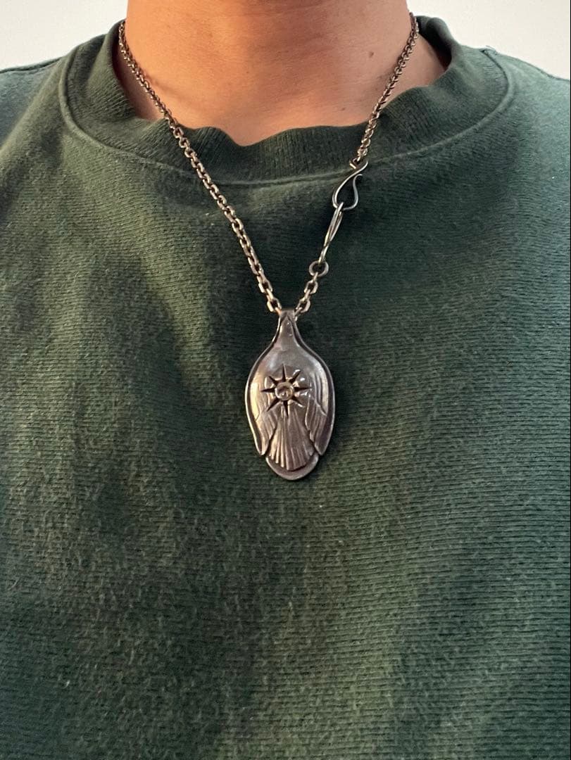 ゴローズ　k18 スプーン　OLDフック　細角チェーンセット