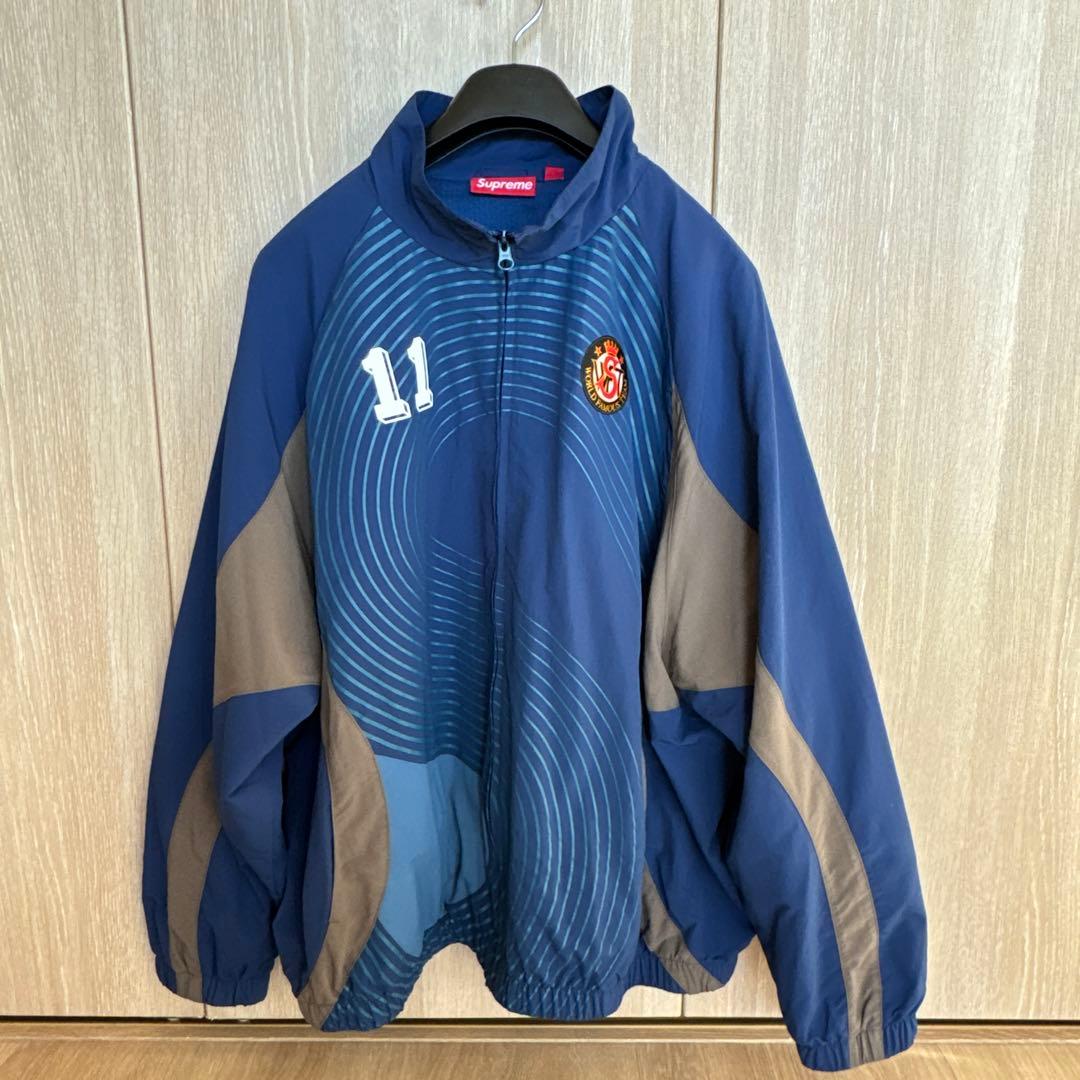 り*う様 Supreme S Logo Track Jacket Navy L