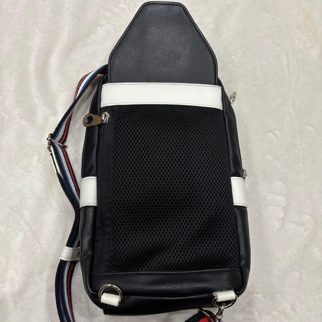 【未使用級】CASTELBAJAC ボディバッグ　ショルダーバッグ　ブラック