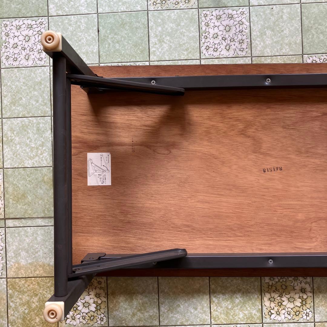 昭和レトロ　コクヨ　折り畳み　会議机　ローテーブル　3枚