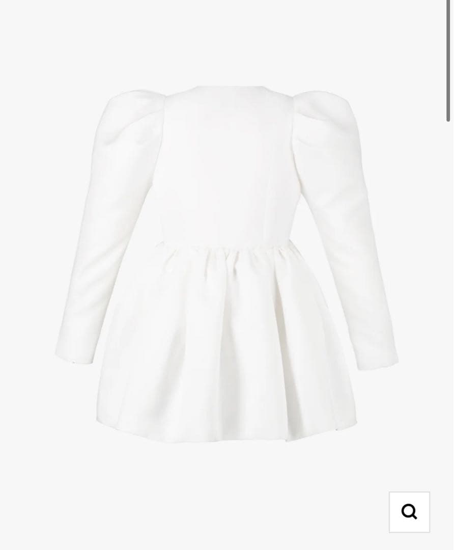 Bibiy DOROTHY PUFF DRESS ホワイト ワンピース