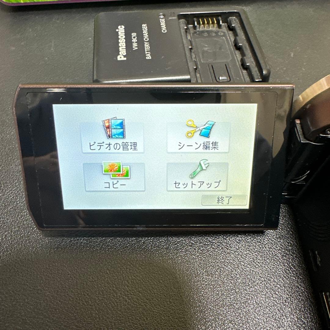 Panasonic　HC-V550M　ビデオカメラ　Wi-Fi機能　動作品