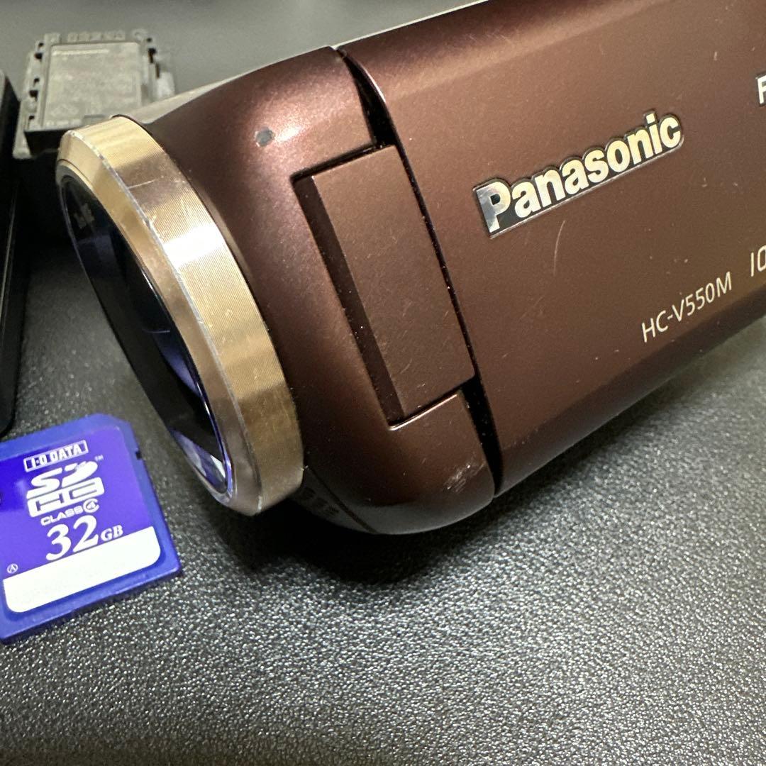 Panasonic　HC-V550M　ビデオカメラ　Wi-Fi機能　動作品