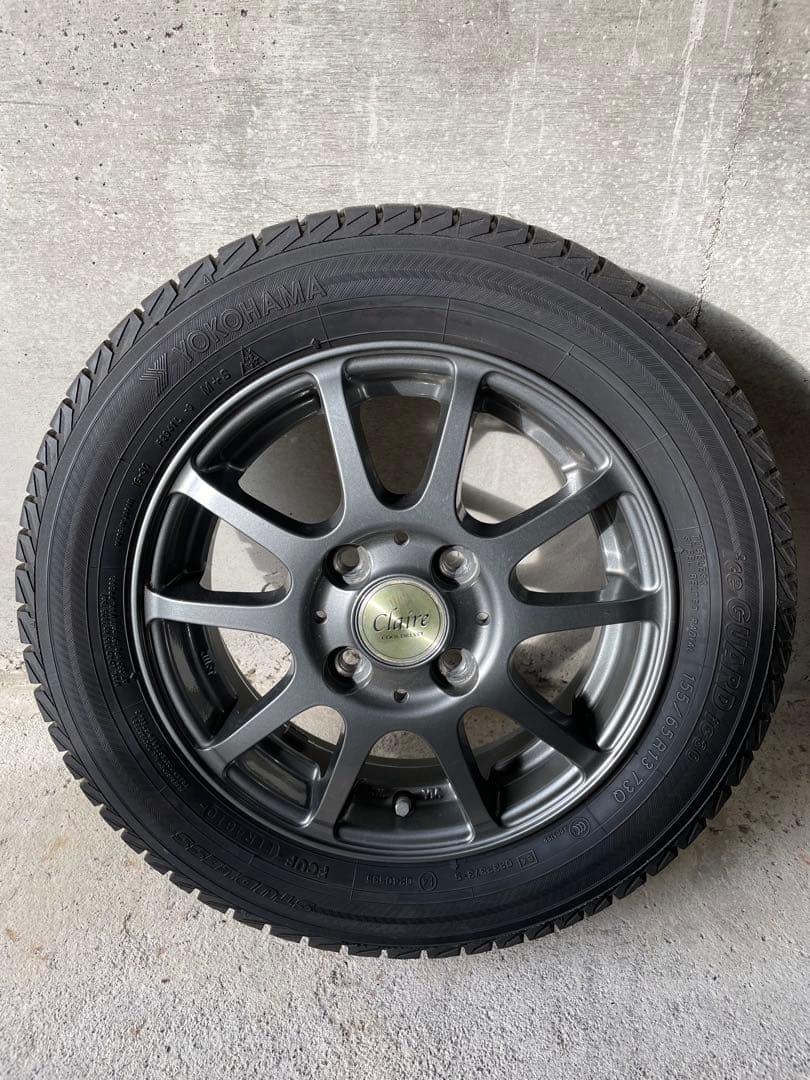 13インチ ホイールセット 155/65R13 スタッドレス