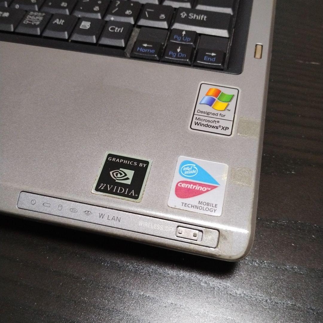 Windowsノート本体 SONY VAIO VGN-S73PB/B windows XP