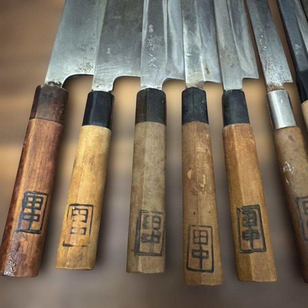 日本製 田中包丁セット 9本