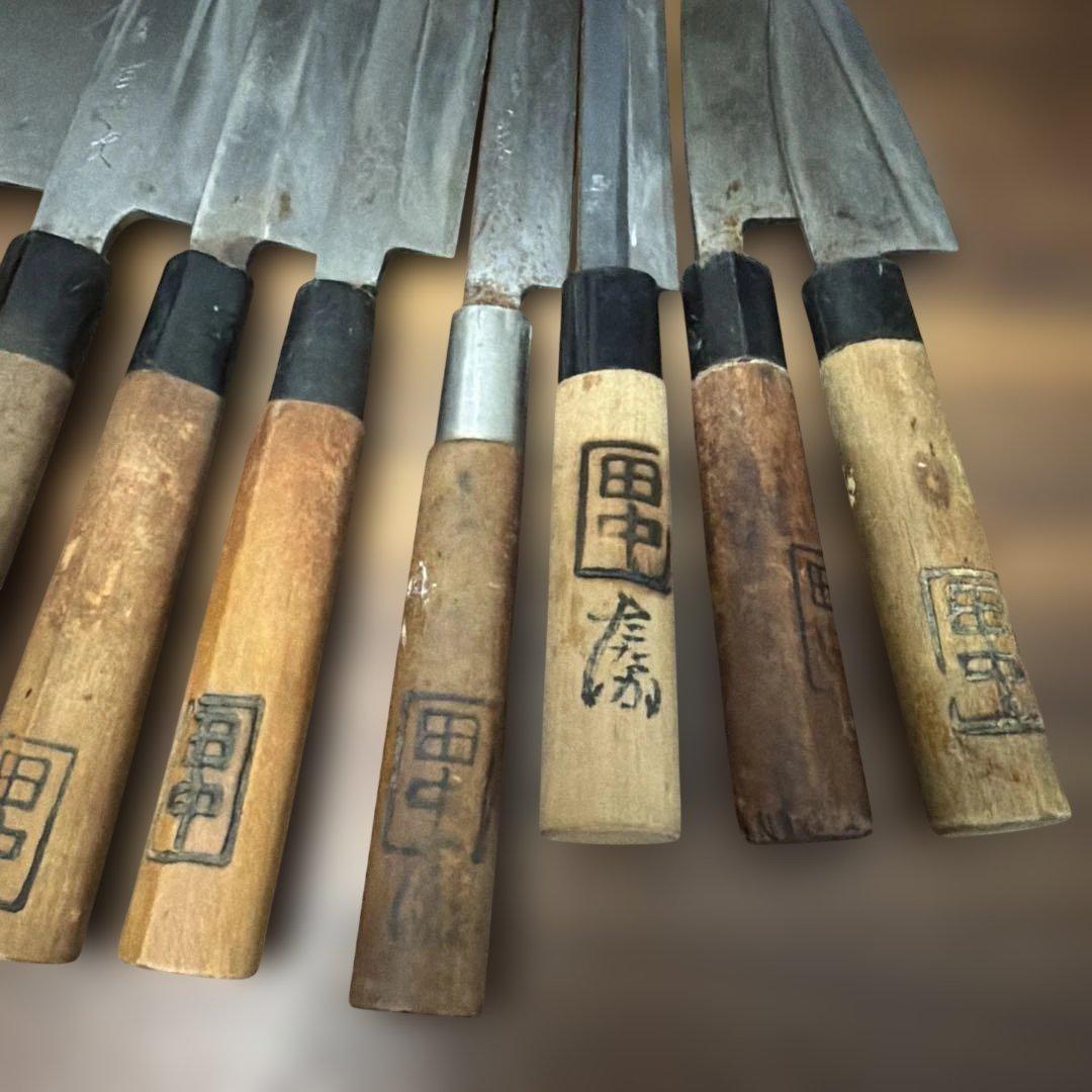 日本製 田中包丁セット 9本
