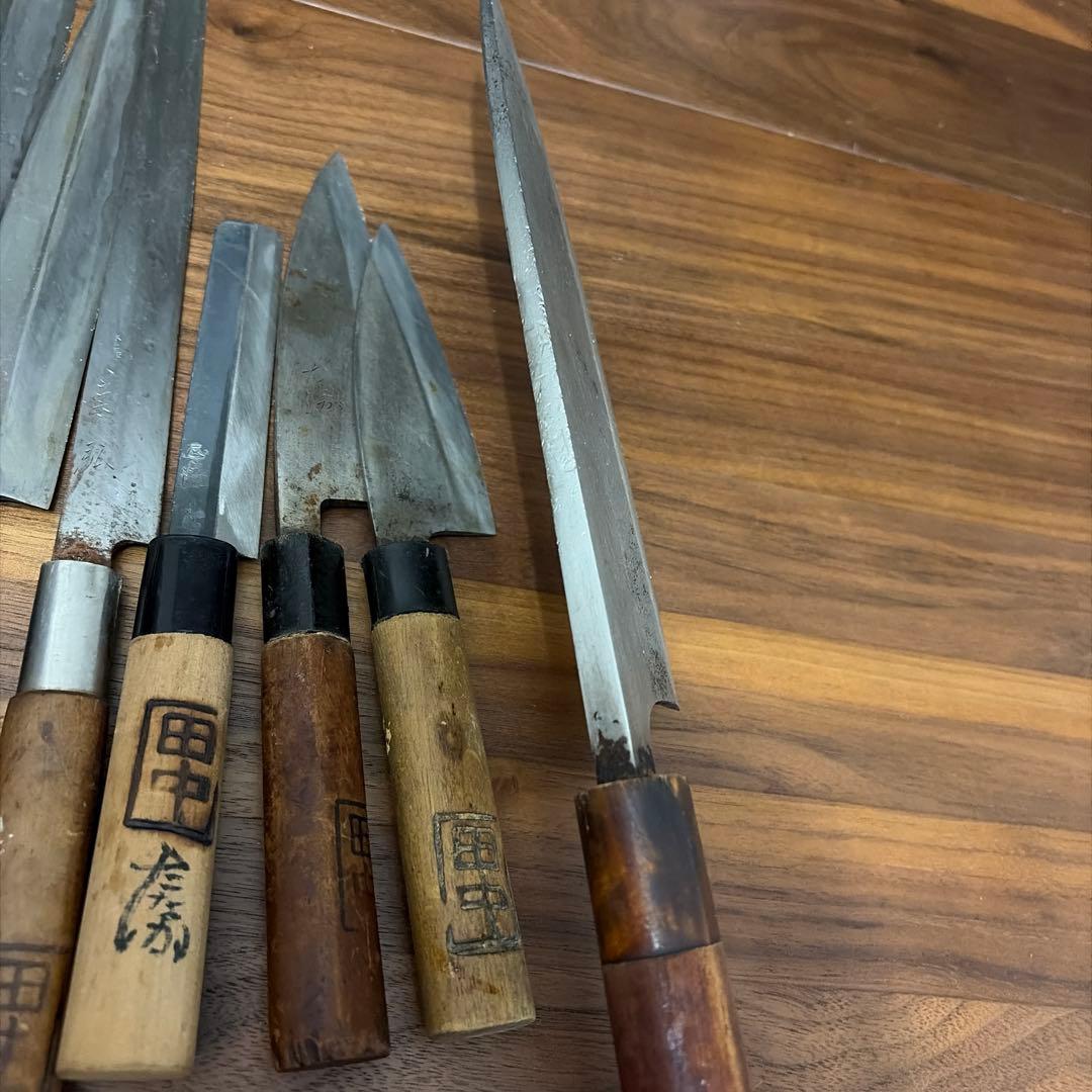 日本製 田中包丁セット 9本