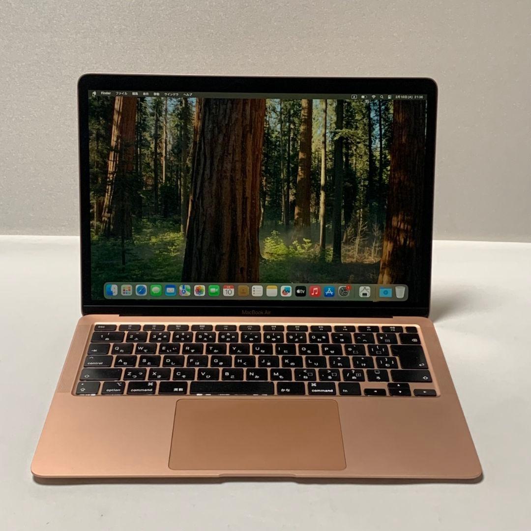 【美品】MacBookAir 2020 メモリ8GB ローズゴールドパソコンPC