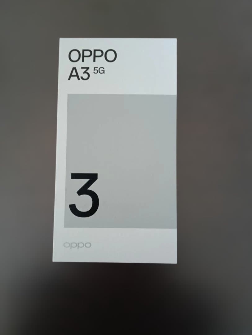 OPPO A3 5G ブラック 楽天モバイル OPPOで点検済み