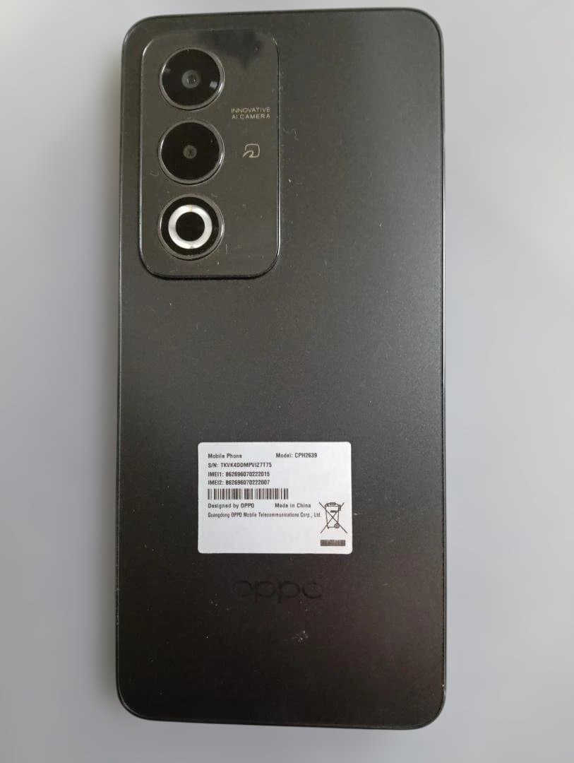 OPPO A3 5G ブラック 楽天モバイル OPPOで点検済み